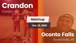 Matchup: Crandon vs. Oconto Falls  2020