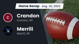 Recap: Crandon  vs. Merrill  2022