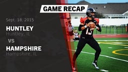 Recap: Huntley  vs. Hampshire  2015