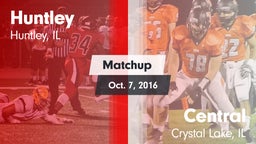 Matchup: Huntley vs. Central  2016