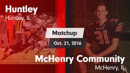 Matchup: Huntley vs. McHenry Community  2016