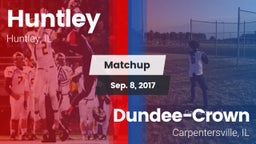 Matchup: Huntley vs. Dundee-Crown  2017