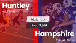 Matchup: Huntley vs. Hampshire  2017