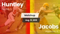 Matchup: Huntley vs. Jacobs  2018