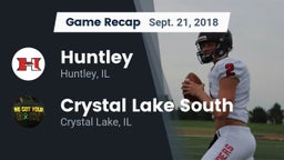 Recap: Huntley  vs. Crystal Lake South  2018