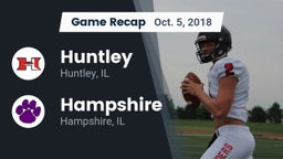 Recap: Huntley  vs. Hampshire  2018