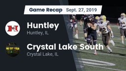 Recap: Huntley  vs. Crystal Lake South  2019