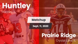 Matchup: Huntley vs. Prairie Ridge  2020