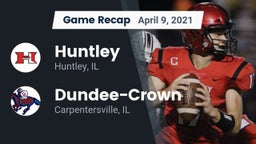 Recap: Huntley  vs. Dundee-Crown  2021
