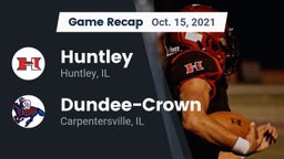 Recap: Huntley  vs. Dundee-Crown  2021