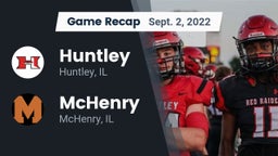 Recap: Huntley  vs. McHenry  2022