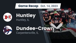 Recap: Huntley  vs. Dundee-Crown  2023