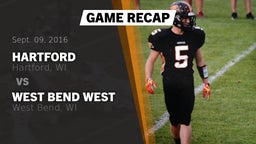 Recap: Hartford  vs. West Bend West  2016