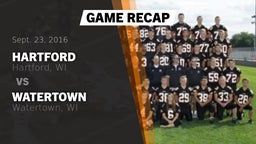 Recap: Hartford  vs. Watertown  2016
