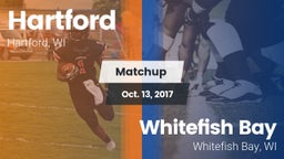 Matchup: Hartford vs. Whitefish Bay  2017
