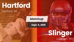 Matchup: Hartford vs. Slinger  2018