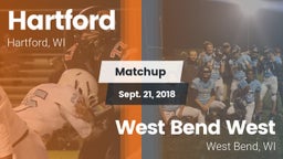 Matchup: Hartford vs. West Bend West  2018