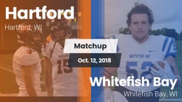 Matchup: Hartford vs. Whitefish Bay  2018