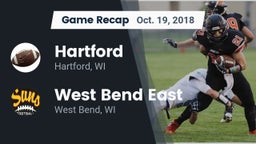 Recap: Hartford  vs. West Bend East  2018