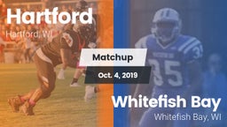 Matchup: Hartford vs. Whitefish Bay  2019