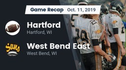 Recap: Hartford  vs. West Bend East  2019