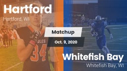 Matchup: Hartford vs. Whitefish Bay  2020