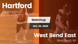 Matchup: Hartford vs. West Bend East  2020