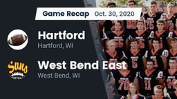 Recap: Hartford  vs. West Bend East  2020