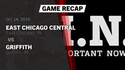 Recap: East Chicago Central  vs. Griffith  2016