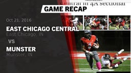 Recap: East Chicago Central  vs. Munster  2016