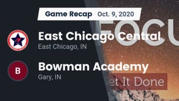 Recap: East Chicago Central  vs. Bowman Academy  2020