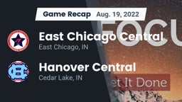 Recap: East Chicago Central  vs. Hanover Central  2022
