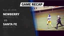 Recap: Newberry  vs. Santa Fe  2016