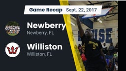 Recap: Newberry  vs. Williston  2017