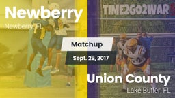 Matchup: Newberry vs. Union County  2017