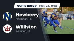 Recap: Newberry  vs. Williston  2018
