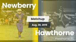 Matchup: Newberry vs. Hawthorne  2019