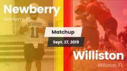 Matchup: Newberry vs. Williston  2019