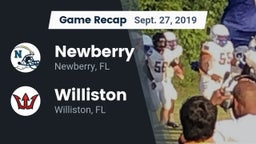 Recap: Newberry  vs. Williston  2019