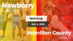 Matchup: Newberry vs. Hamilton County  2019