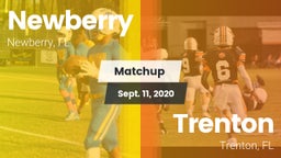 Matchup: Newberry vs. Trenton  2020