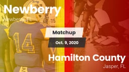 Matchup: Newberry vs. Hamilton County  2020