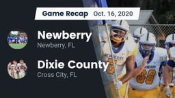 Recap: Newberry  vs. Dixie County  2020