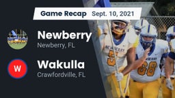 Recap: Newberry  vs. Wakulla  2021