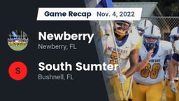 Recap: Newberry  vs. South Sumter  2022