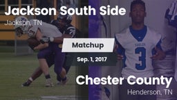 Matchup: Jackson South Side vs. Chester County  2017