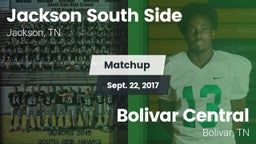 Matchup: Jackson South Side vs. Bolivar Central  2017