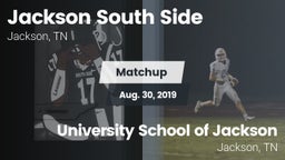 Matchup: Jackson South Side vs. University School of Jackson 2019