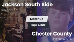 Matchup: Jackson South Side vs. Chester County  2019