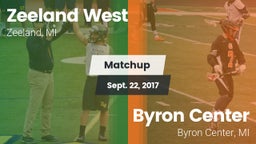 Matchup: Zeeland West vs. Byron Center  2017